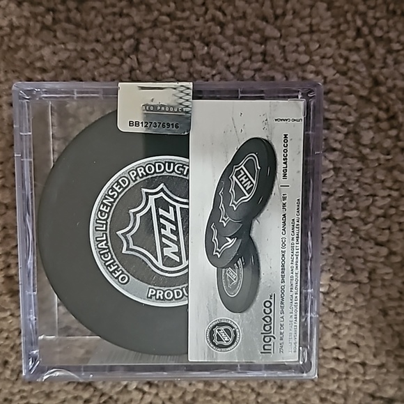 4pcs. Hockey puck coasters - Picture 2 of 3
